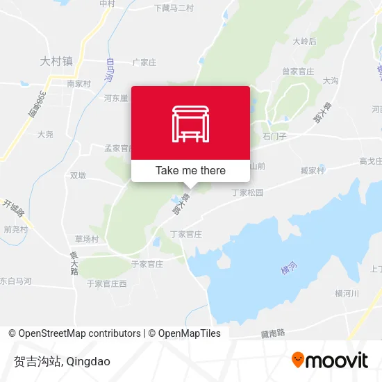 贺吉沟站 map