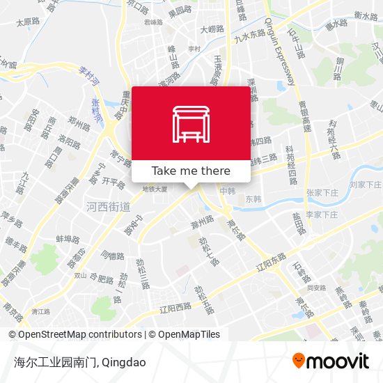 海尔工业园南门 map