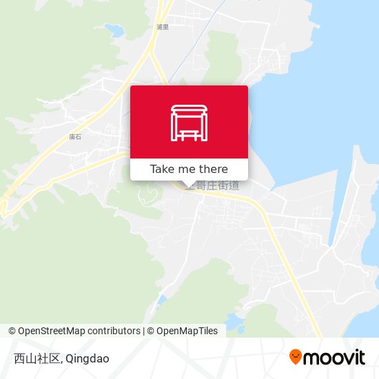 西山社区 map
