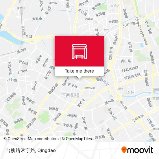 台柳路常宁路 map