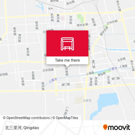 北三里河 map