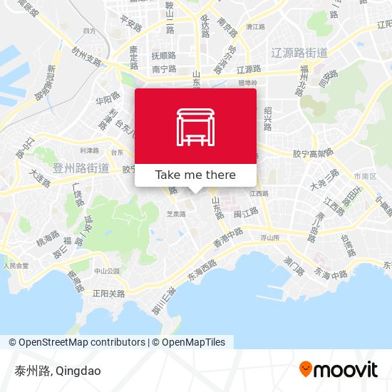泰州路 map