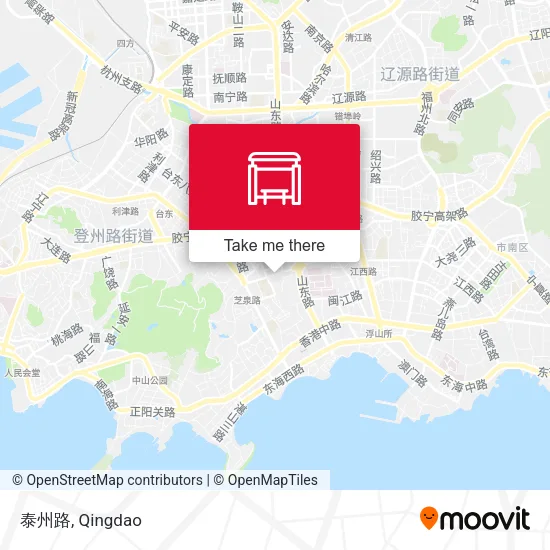 泰州路 map
