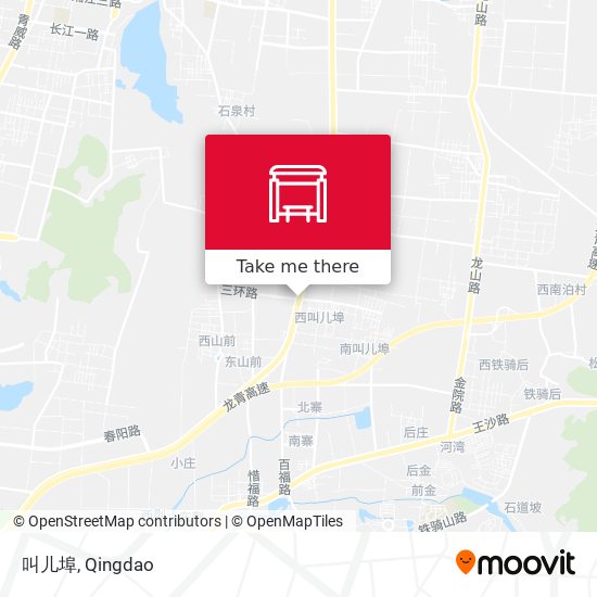叫儿埠 map
