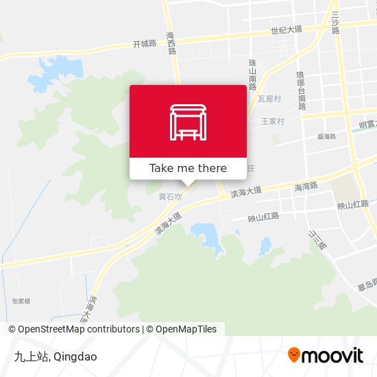 九上站 map