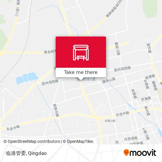 临港管委 map