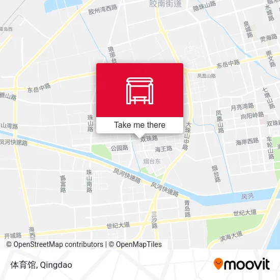 体育馆 map
