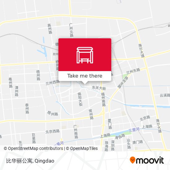 比华丽公寓 map
