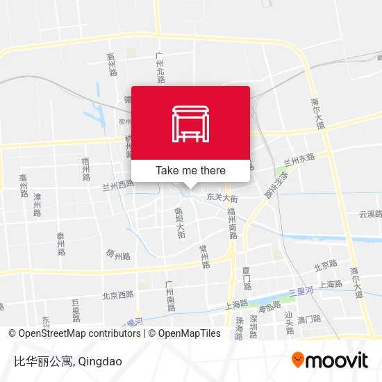 比华丽公寓 map