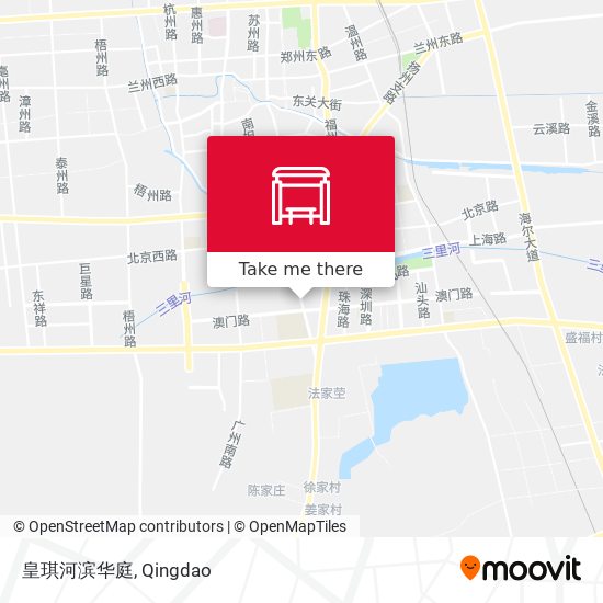 皇琪河滨华庭 map