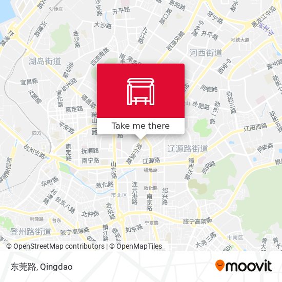 东莞路 map