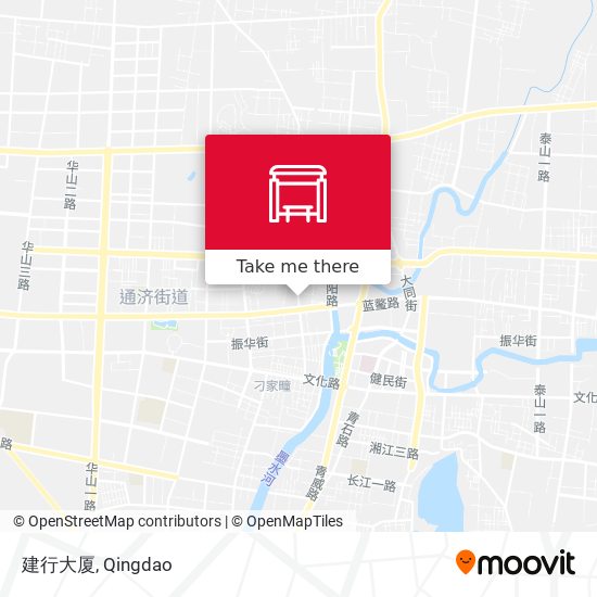 建行大厦 map