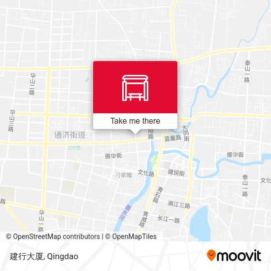 建行大厦 map
