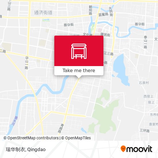 瑞华制衣 map