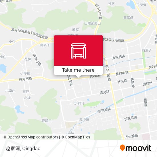 赵家河 map