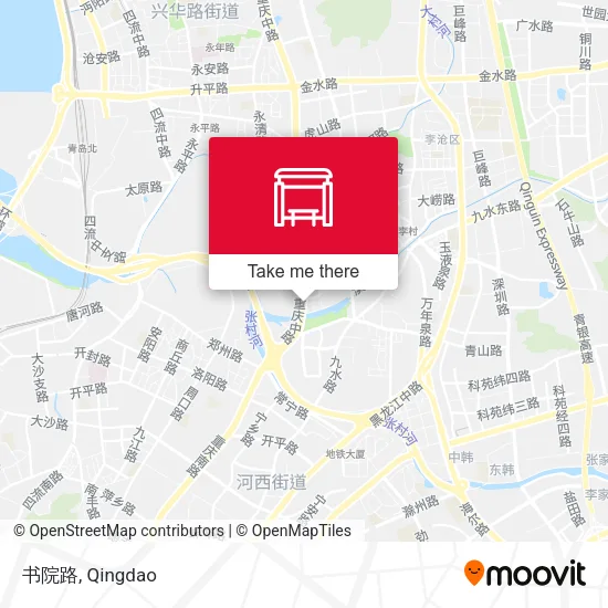 书院路 map