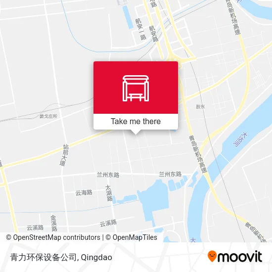 青力环保设备公司 map