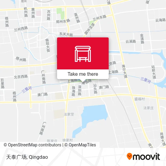 天泰广场 map