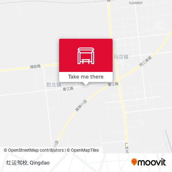 红运驾校 map