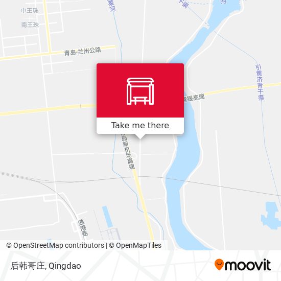 后韩哥庄 map
