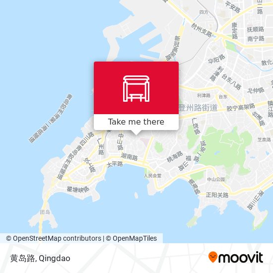 黄岛路 map