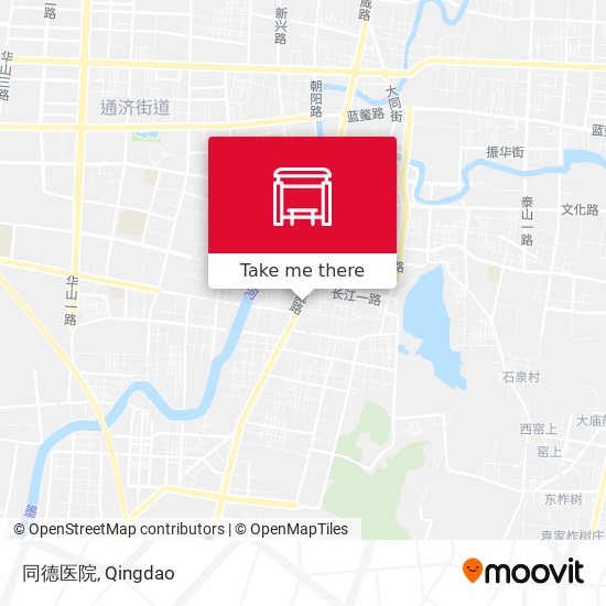 同德医院 map