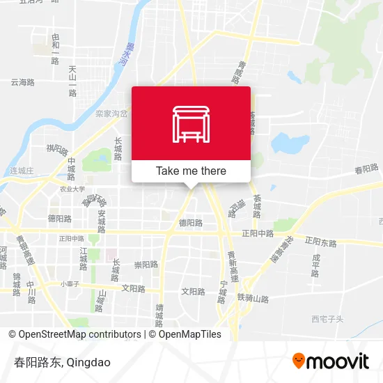春阳路东 map