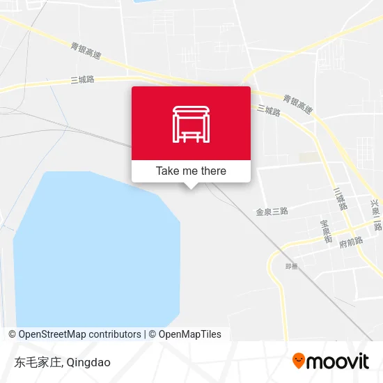 东毛家庄 map