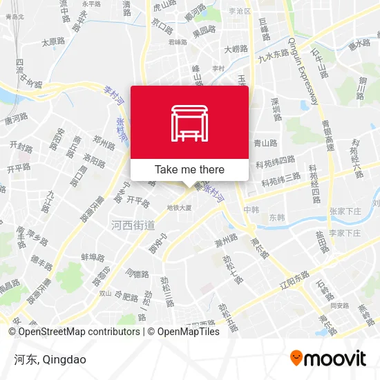 河东 map