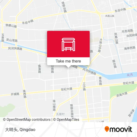 大哨头 map