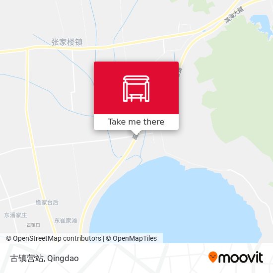 古镇营站 map