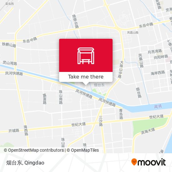 烟台东 map