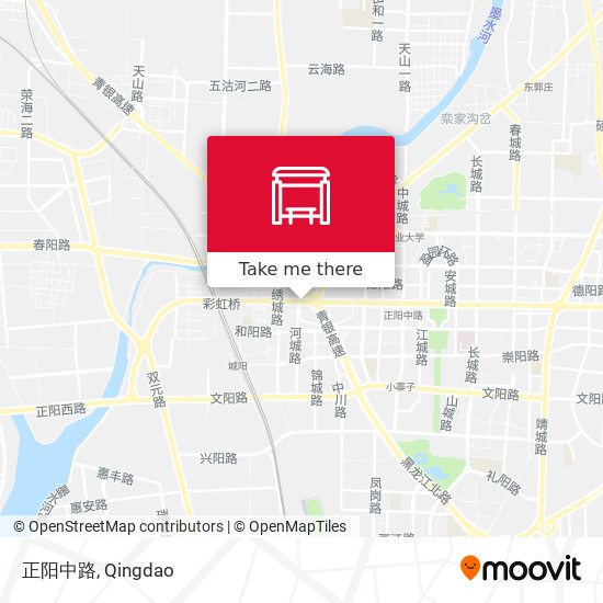 正阳中路 map