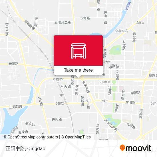 正阳中路 map