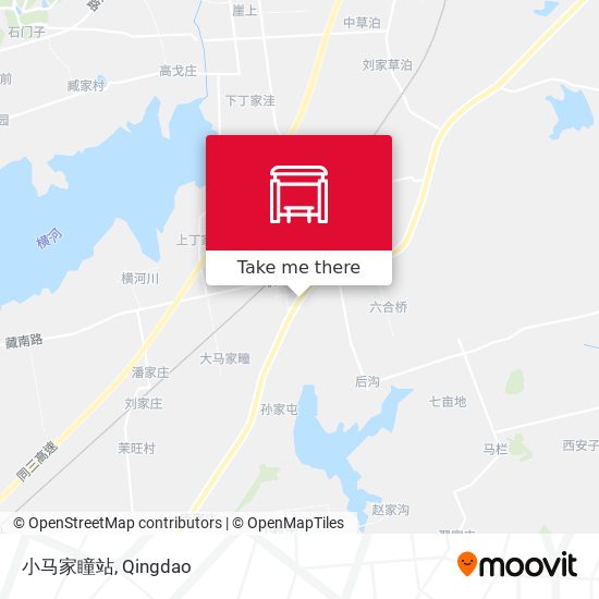 小马家瞳站 map