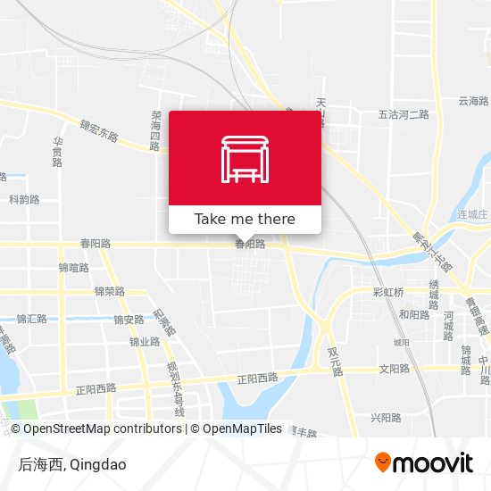 后海西 map