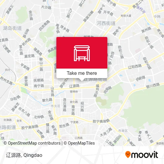 辽源路 map