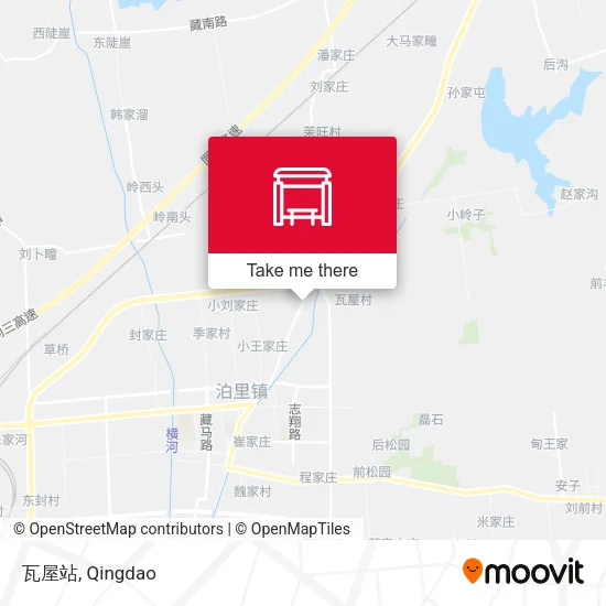 瓦屋站 map