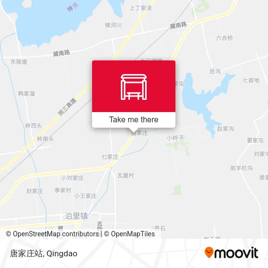 唐家庄站 map