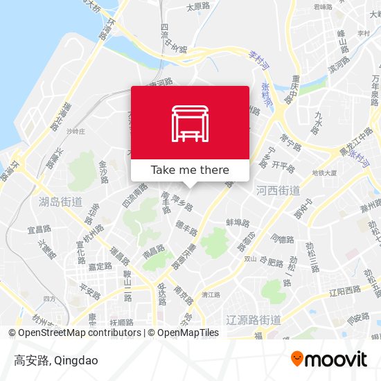 高安路 map