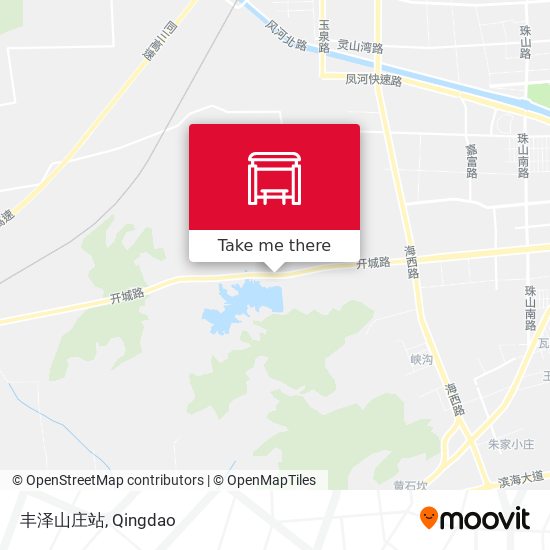 丰泽山庄站 map