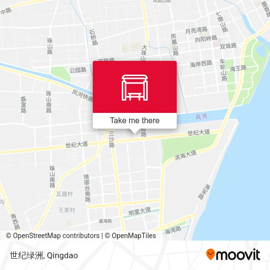 世纪绿洲 map