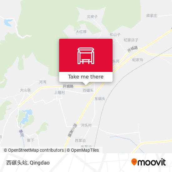 西碾头站 map