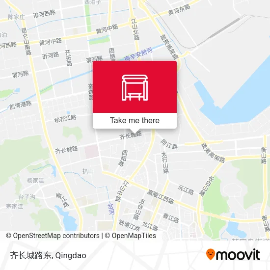 齐长城路东 map