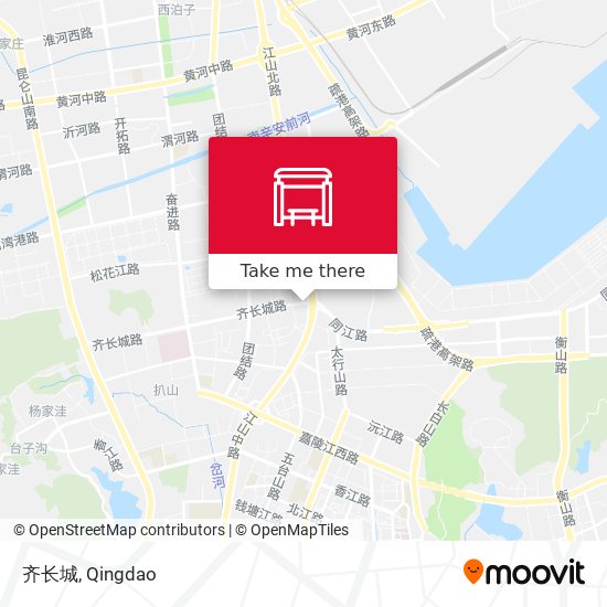 齐长城 map