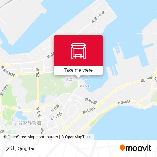 大洼 map