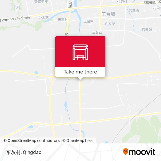 东灰村 map