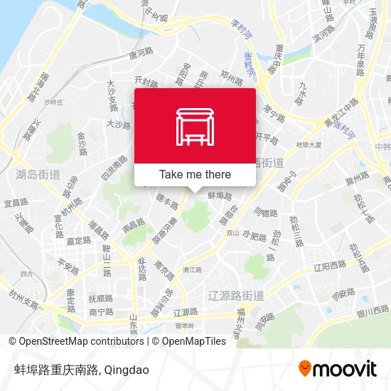 蚌埠路重庆南路 map