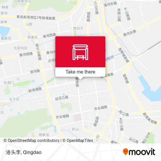 港头李 map