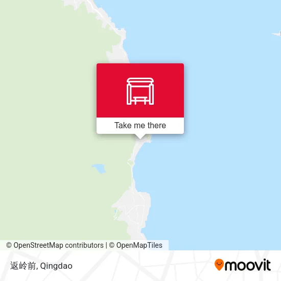 返岭前 map